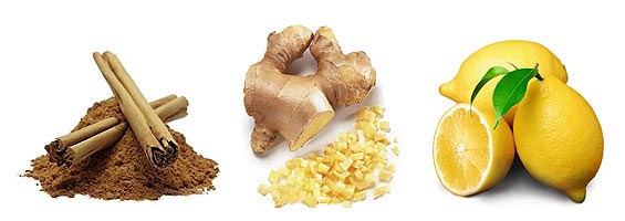 ginger lemon cinnamon