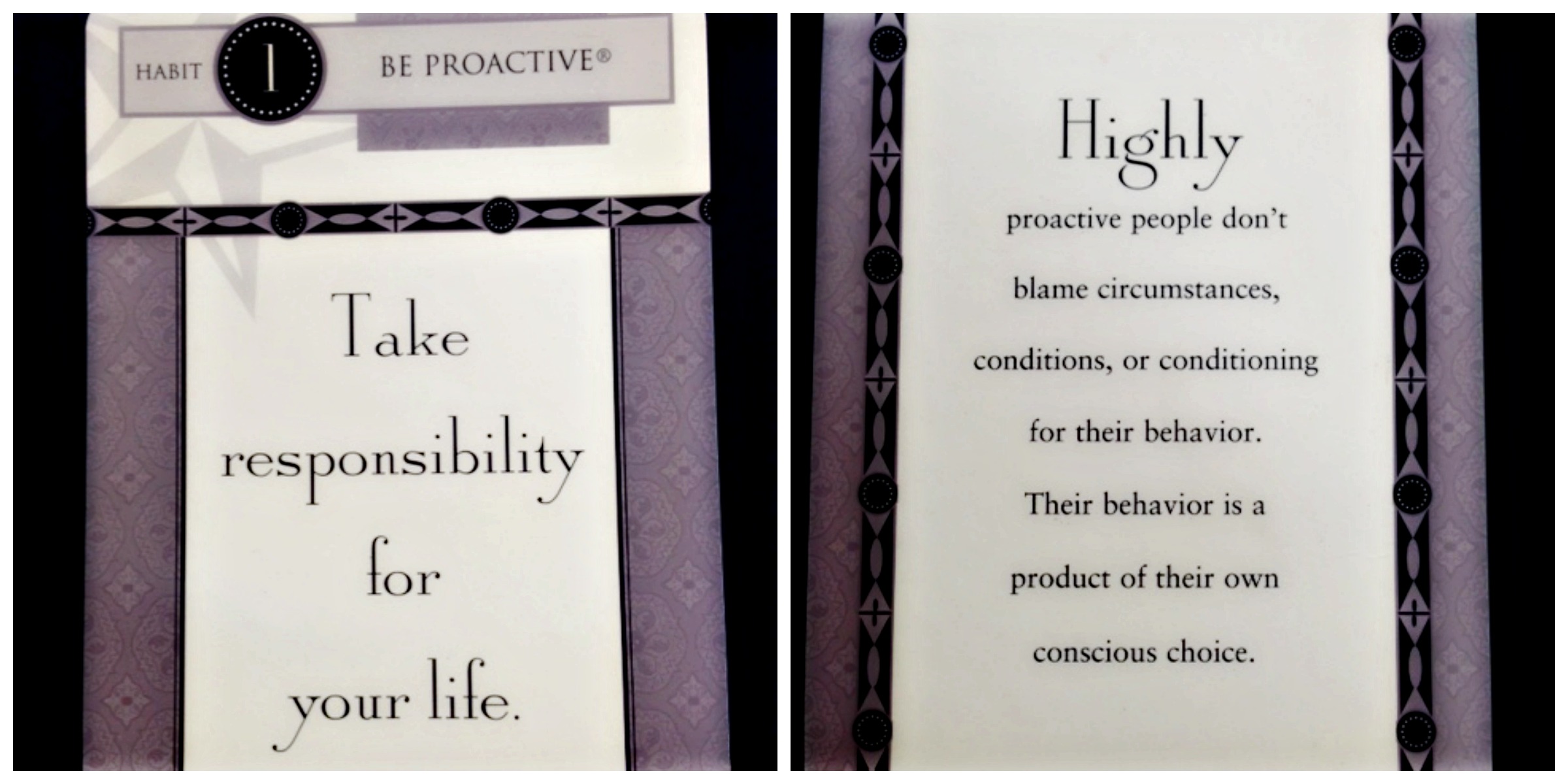 take responsibility collage